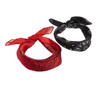 Urban Classics Bandana In Satin 2-Pack Sciarpa Telo Cappello Moda 56x56