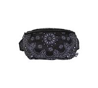 Urban Classics, Bandana Print Hip Bag Unisex-Adulto, Nero, Einheitsgröße