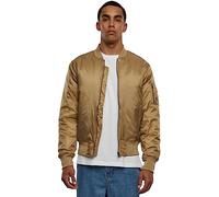Urban Classics Basic Bomber Jacket, Giacca Uomo, Beige, L