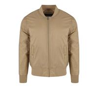 Urban Classics Basic Bomber Jacket, Giacca Uomo, Beige, S