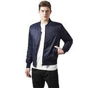 Urban Classics Basic Bomber Jacket, Giacca Uomo, Navy, L