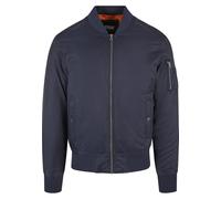 Urban Classics Basic Bomber Jacket, Giacca Uomo, Navy, M