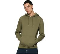 Urban Classics Basic Sweat Hoody, Felpa con Cappuccio Uomo, Verde (Oliva), XXL