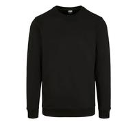 Urban Classics Basic Terry Crew Maglia di Tuta, Nero (Black 00007), XXL Uomo