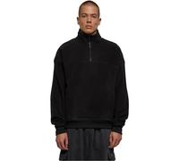 Urban Classics Basic Polar Fleece Troyer Maglia di Tuta, Black, S Uomo