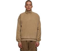 Urban Classics Basic Polar Fleece Troyer Maglia di Tuta, Warmsand, XXL Uomo
