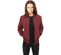 Urban Classics Giacca di mezza stagione 'Diamond Quilt' rosso scuro, Taglia XS
