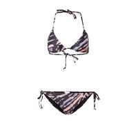 Urban Classics Bikini blu notte / sambuco / pesca Donna - Abbigliamento - Moda mare - Bikini - Completi bikini - Coppe grandi Urban Classics XL