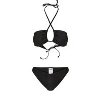 Urban Classics Bikini Hot V riciclato da donna nero XL Nero