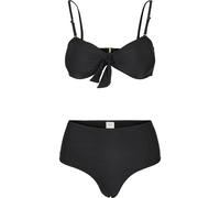 Urban Classics Bikini nero Donna - Abbigliamento - Moda mare - Bikini - Completi bikini - Coppe grandi Urban Classics XS