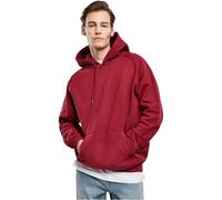 Urban Classics Blank Hoodie Uomo Felpa con Cappuccio Grigio Scuro Regular
