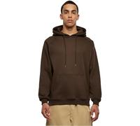 Urban Classics Blank Hoodie Uomo Felpa con Cappuccio Grigio Scuro Regular