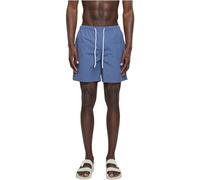 Urban Classics Block Swim Shorts Bermuda, Blu Vintage, L Uomo
