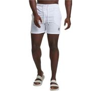 Urban Classics Block Swim Shorts Pantaloncini da Bagno Uomo, Bianco (White), S