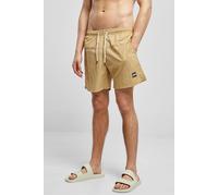 Pantaloncini da bagno Urban Classics Block Beige 2XL