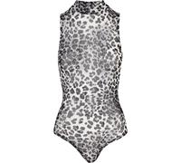 Urban Classics Body a maglietta grigio / nero / bianco Donna - Abbigliamento - Taglie comode - Maglie e top Urban Classics XXL