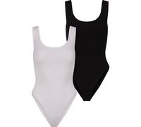 Urban Classics Body a maglietta nero / offwhite, Taglia XL