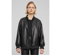Urban Classics Tb6725-ladies Synthetic Leather Bomber Jacket Giacche Leggere, Nero, M Donna
