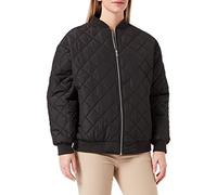 Urban Classics Bomber Trapuntato Oversize Donna Giacca, Nero, S