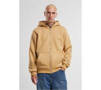 Urban Classics Bonded Sherpa Full Zip Sweatshirt Beige M Uomo