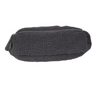 Urban Classics Borsa A Spalla Sherpa Nera Fleece Gürteltasche Logo
