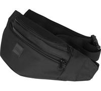 Urban Classics Borsa a tracolla con doppia cerniera nera Nero