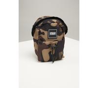 Urban Classics Borsa a tracolla piccola Woodland Camouflage/Arancione Camouflage