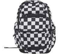 Urban Classics Borsa Zaino Checker nero e biancoite Nero/White Nero