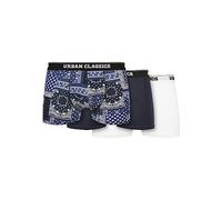 URBAN CLASSICS Boxer Uomo, Pacco da 3 Boxer Uomo Cotone, Elastico in Vita, Cotone Morbido, Diversi Set di Colori Disponibili, Taglie S - 5XL