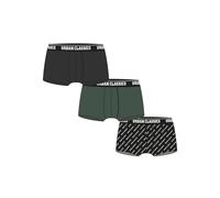 Urban Classics Boxer verde scuro / nero / bianco Uomo - Abbigliamento - Intimo - Mutande - Boxer attillati Urban Classics XL