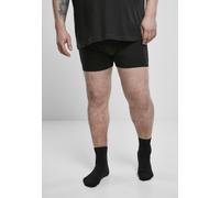 Urban Classics Boxershort Uomo Boxer Confezione doppia Nero/Charcoal XL Nero