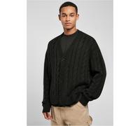 Urban Classics Boxy Cardigan Gilet IN Maglia Uomo Maglia Trecce Gilet Oversize