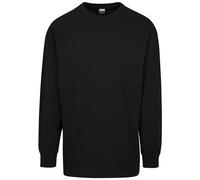 Urban Classics Boxy Heavy Longsleeve Maglietta a Maniche Lunghe, Nero (Black 00007), M Uomo