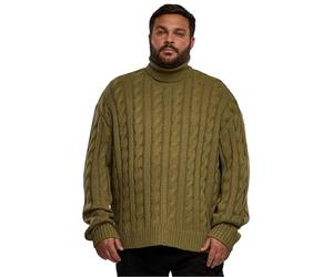 Urban Classics Boxy Roll Neck Sweater Uomo Maglione Sabbia Regular