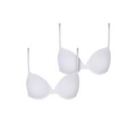 Urban Classics Basic Cotton Lace Bra 2 Units Bianco 80 / B Donna