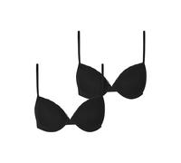 Urban Classics Basic Cotton Lace Bra 2 Units Nero 80 / D Donna