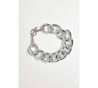 Urban Classics Bracciale Catena appariscente Bracciale d'argento L/XL argento