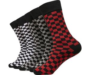 Urban Classics Calze A Righe 5-Pack Unisex