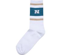 Urban Classics Calzino beige / blu / bianco, Taglia 43-46