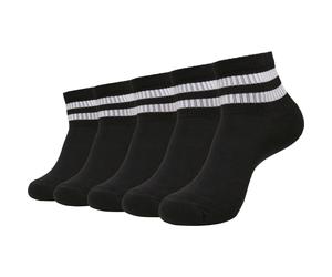 Urban Classics Calzini Logo A Mezza Caviglia Sportivi 5 Pezzi