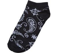 Urban Classics Calzini senza cuciture con motivo a bandana, confezione da 5 pezzi EUR 48 Nero