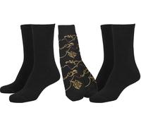 Urban Classics Calzini Set di calzini di lusso nero EUR 40 Nero
