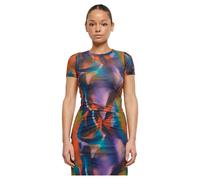 Urban Classics Maglietta da donna Maglietta a rete AOP da donna TB6880 4XL Multicolore
