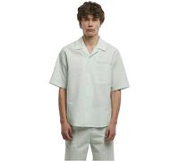 Urban Classics Camicia Relaxed Seersucker TB6409 a maniche corte Verde M