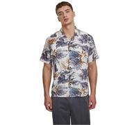 Urban Classics Viscose Aop Resort Short Sleeve Shirt Bianco M Uomo