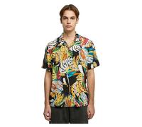 Urban Classics Viscose Aop Resort Short Sleeve Shirt Multicolor 3XL Uomo