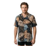 Urban Classics Viscose Aop Resort Short Sleeve Shirt Multicolor S Uomo