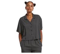 Urban Classics Camicia da donna Camicia da donna in viscosa Resort TB4365 L Nero