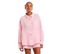 Urban Classics Camicia A Maniche Lunghe Tb7476 Oversized