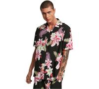 Urban Classics Camicia Allacciata Viscosa AOP Resort Regular Fit